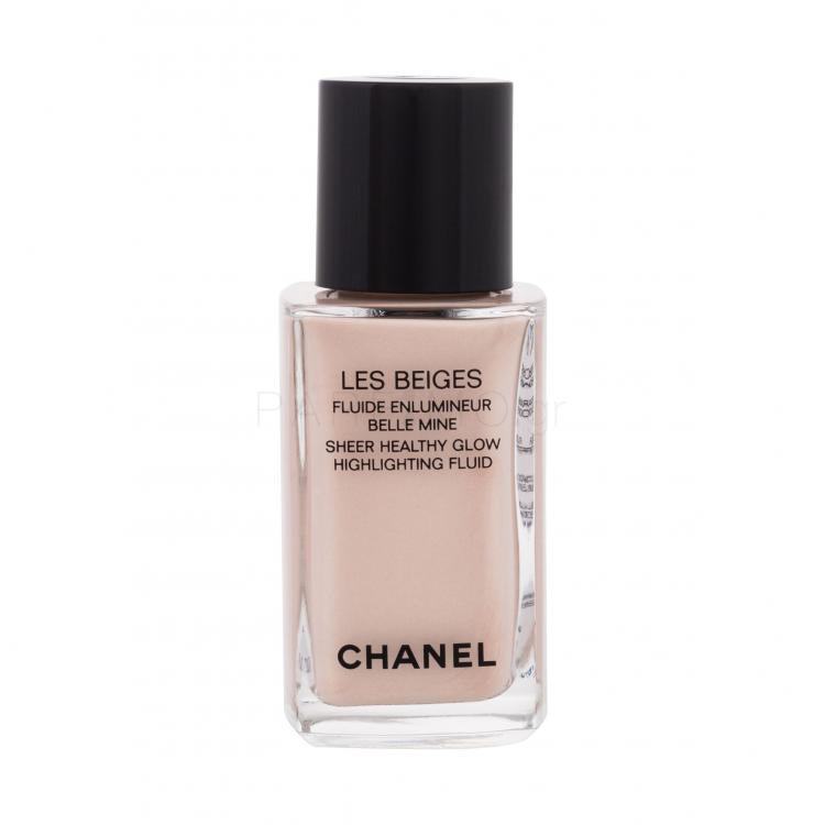 Chanel Les Beiges Sheer Healthy Glow Highlighting Fluid Highlighter για γυναίκες 30 ml Απόχρωση Pearly Glow