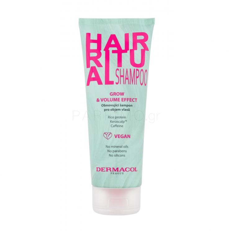 Dermacol Hair Ritual Grow &amp; Volume Shampoo Σαμπουάν για γυναίκες 250 ml