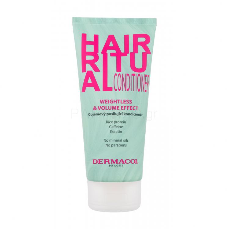 Dermacol Hair Ritual Weightless &amp; Volume Conditioner Μαλακτικό μαλλιών για γυναίκες 200 ml