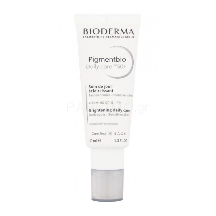 BIODERMA Pigmentbio Daily Care SPF50+ Κρέμα προσώπου ημέρας για γυναίκες 40 ml