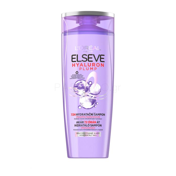 L&#039;Oréal Paris Elseve Hyaluron Plump Moisture Shampoo Σαμπουάν για γυναίκες 400 ml