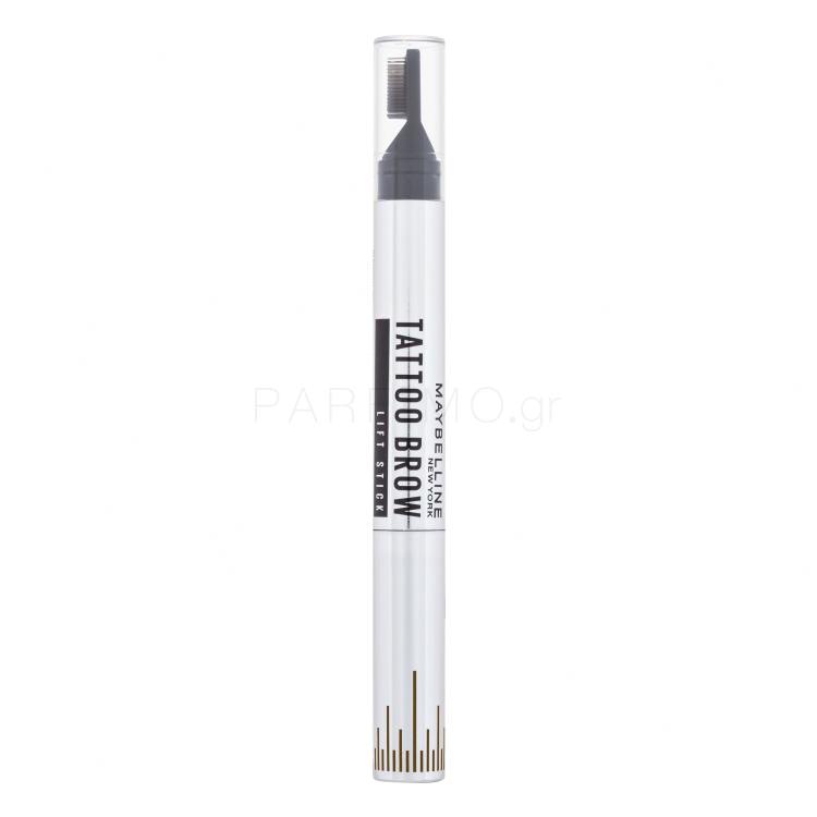 Maybelline Tattoo Brow Lift Stick Μολύβι για τα φρύδια για γυναίκες 1 gr Απόχρωση 02 Soft Brown