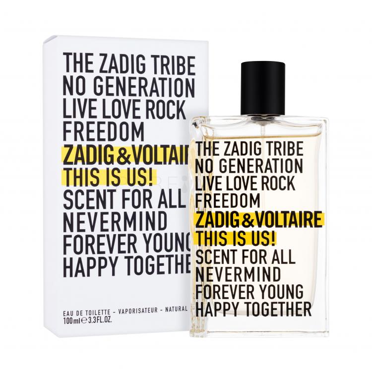 Zadig &amp; Voltaire This Is Us! Eau de Toilette 100 ml