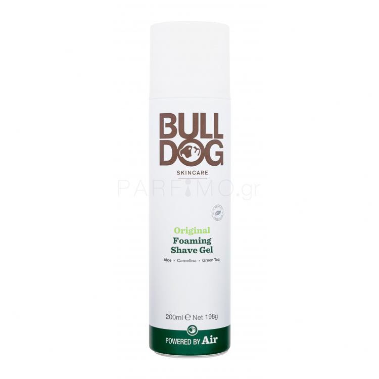 Bulldog Original Foaming Shave Gel Τζελ ξυρίσματος για άνδρες 200 ml