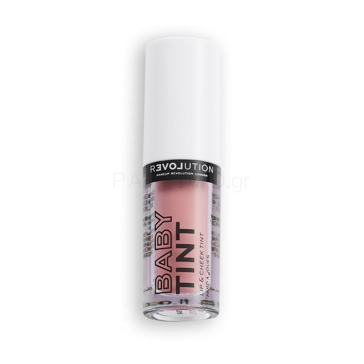 Revolution Relove Baby Tint Lip &amp; Cheek Κραγιόν για γυναίκες 1,4 ml Απόχρωση Baby