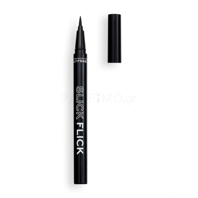 Revolution Relove Slick Flick Eyeliner για γυναίκες 0,7 gr Απόχρωση Black