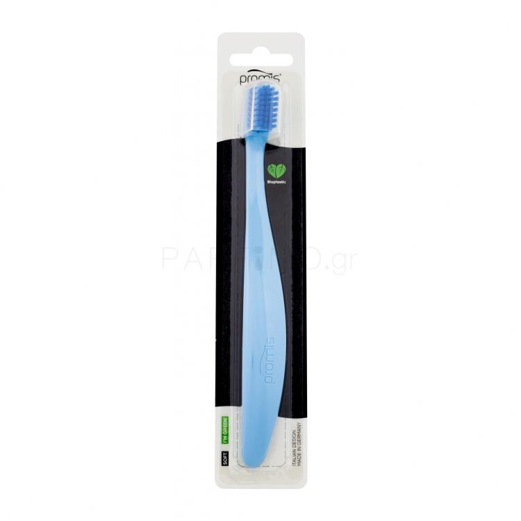 Promis Toothbrush Soft Οδοντόβουρτσα 1 τεμ Απόχρωση Blue