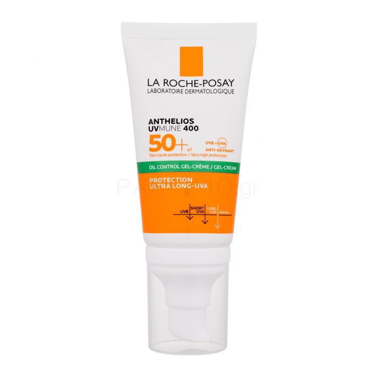 La Roche-Posay Anthelios UVMUNE 400 Oil Control Gel-Cream SPF50+ Αντιηλιακό προϊόν προσώπου 50 ml