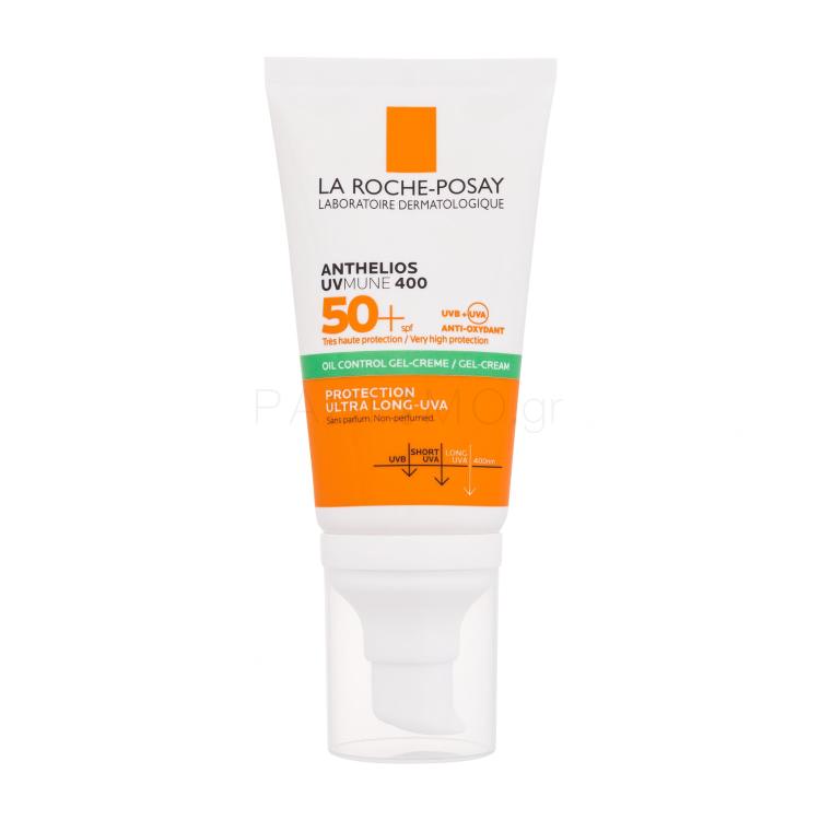 La Roche-Posay Anthelios UVMUNE 400 Oil Control Gel-Cream SPF50+ No Parfum Αντιηλιακό προϊόν προσώπου 50 ml