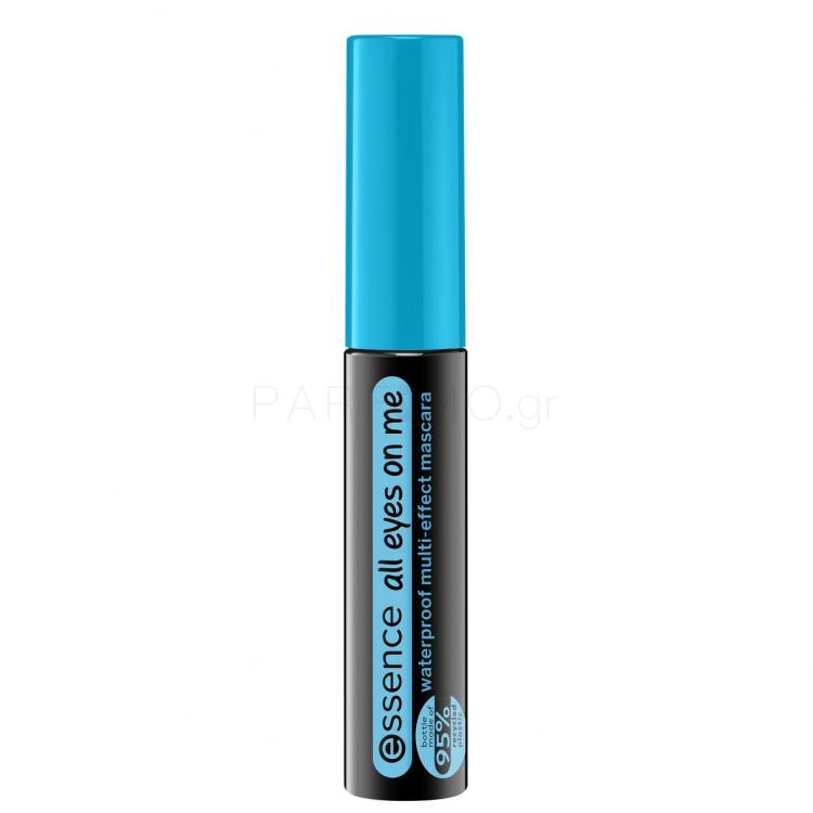 Essence All Eyes On Me Waterproof Μάσκαρα για γυναίκες 8 ml Απόχρωση Black