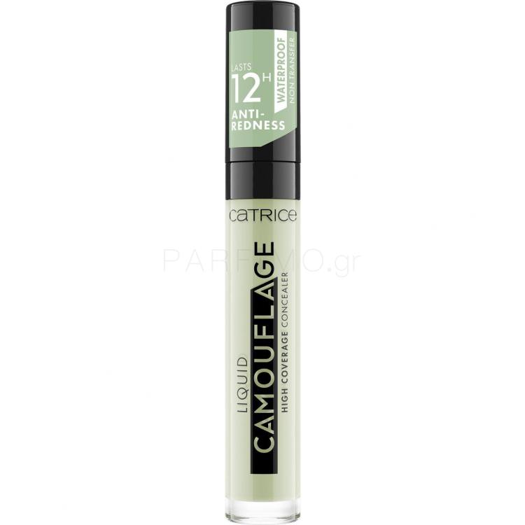 Catrice Camouflage Liquid High Coverage 12h Concealer για γυναίκες 5 ml Απόχρωση 200 Anti-Red