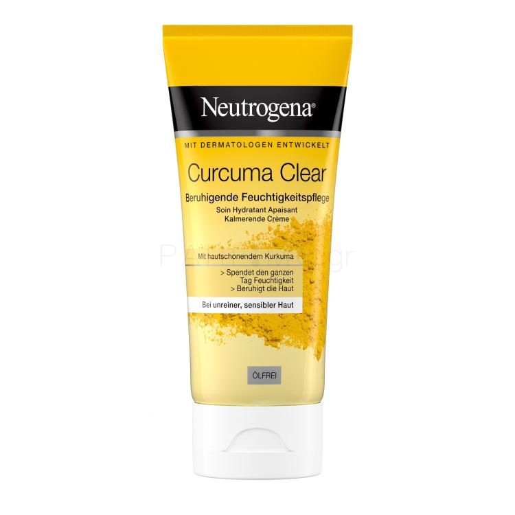 Neutrogena Curcuma Clear Moisturizing and Soothing Cream Κρέμα προσώπου ημέρας 75 ml