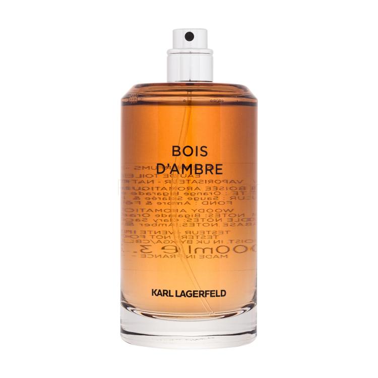 Karl Lagerfeld Les Parfums Matières Bois d&#039;Ambre Eau de Toilette για άνδρες 100 ml TESTER