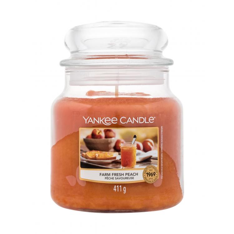 Yankee Candle Farm Fresh Peach Αρωματικό κερί 411 gr