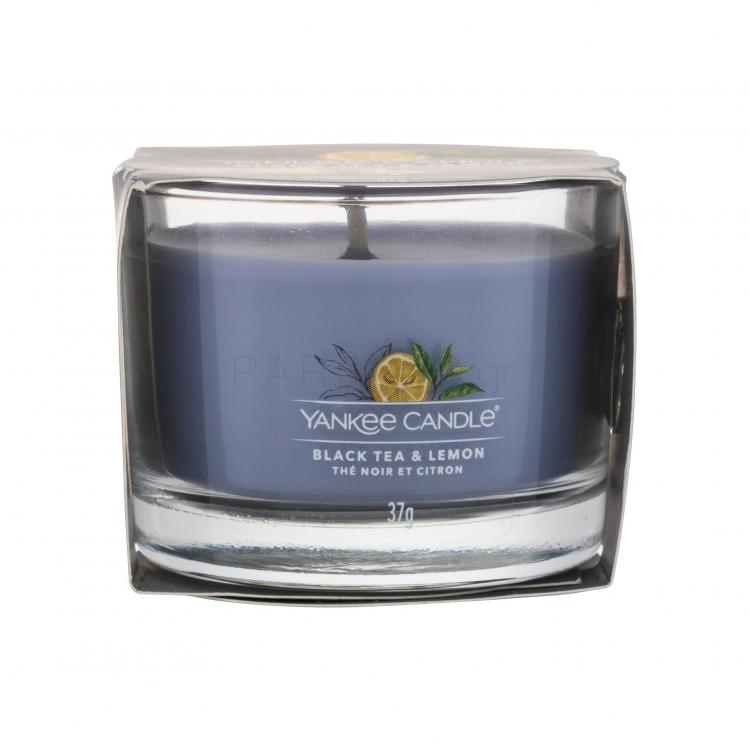 Yankee Candle Black Tea &amp; Lemon Αρωματικό κερί 37 gr