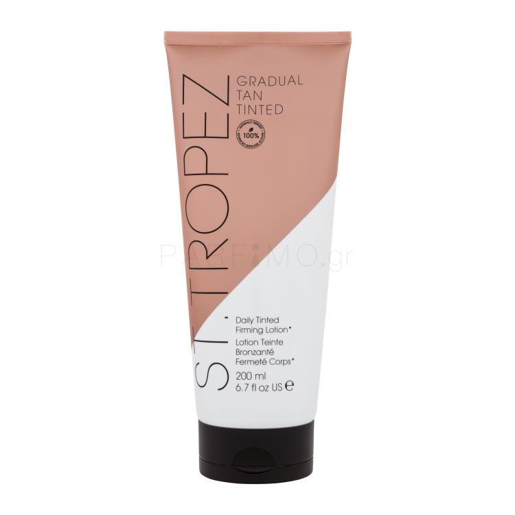 St.Tropez Gradual Tan Tinted Daily Tinted Firming Lotion Self Tan για γυναίκες 200 ml ελλατωματική συσκευασία