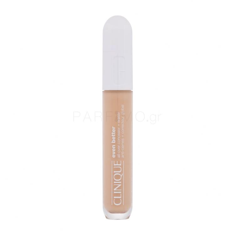 Clinique Even Better All-Over Concealer + Eraser Concealer για γυναίκες 6 ml Απόχρωση WN 16 Buff