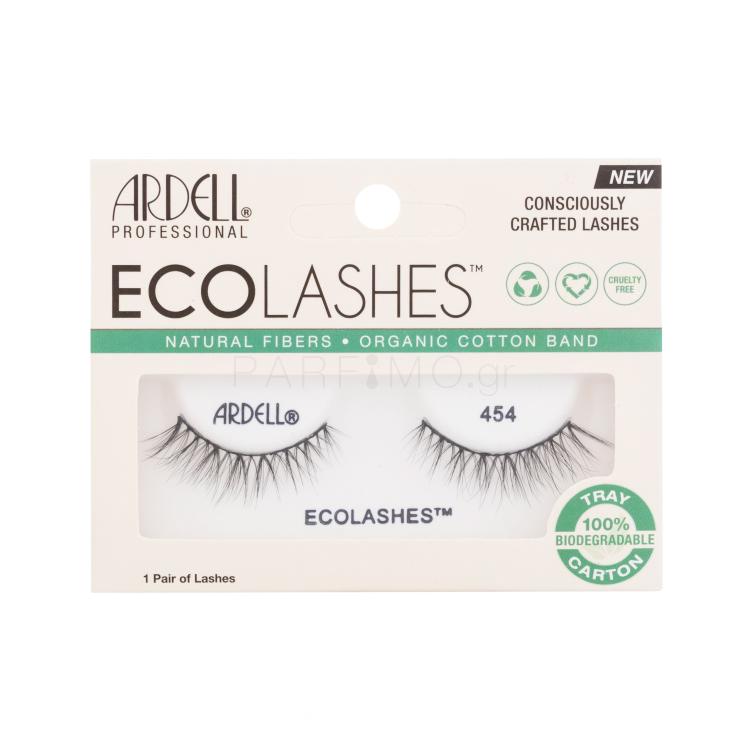 Ardell Eco Lashes 454 Ψεύτικες βλεφαρίδες για γυναίκες 1 τεμ Απόχρωση Black