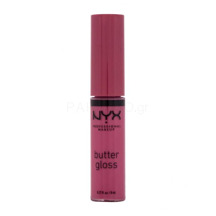 NYX Professional Makeup Butter Gloss Lip Gloss για γυναίκες 8 ml Απόχρωση 32 Strawberry Cheesecake