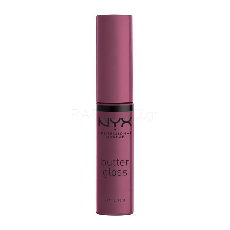 NYX Professional Makeup Butter Gloss Lip Gloss για γυναίκες 8 ml Απόχρωση 41 Cranberry Pie