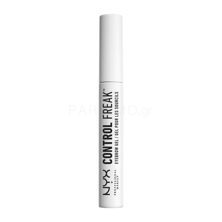 NYX Professional Makeup Control Freak Eyebrow Gel Τζέλ φρυδιών για γυναίκες 9 gr Απόχρωση 01 Clear