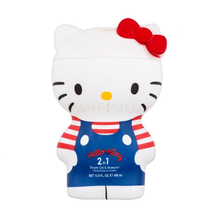 Hello Kitty Hello Kitty 2in1 Shower Gel &amp; Shampoo Αφρόλουτρο για παιδιά 400 ml