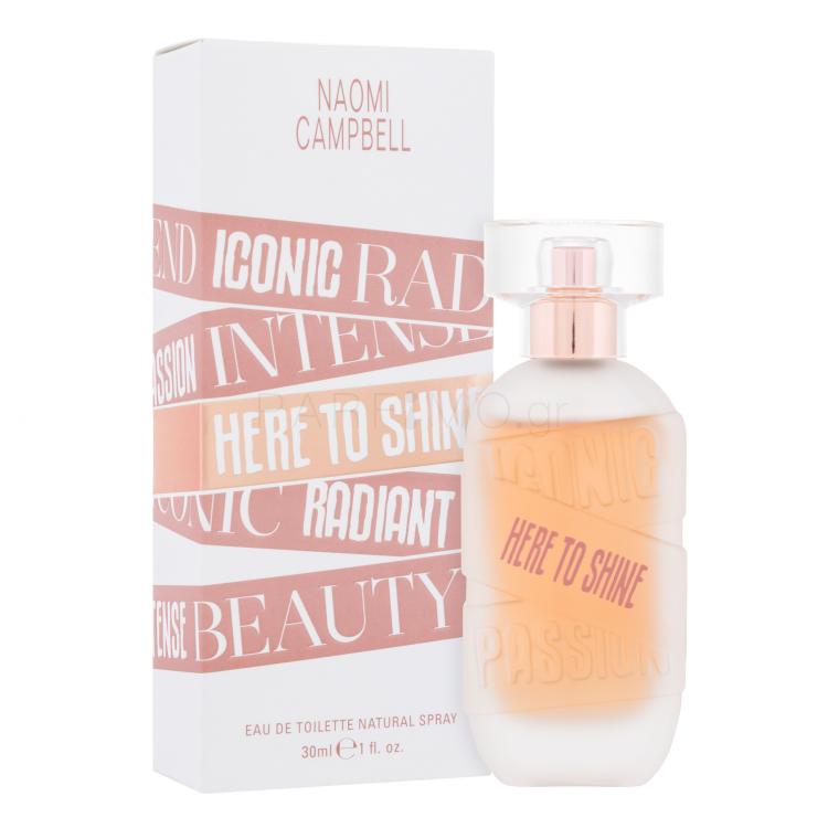 Naomi Campbell Here To Shine Eau de Toilette για γυναίκες 30 ml