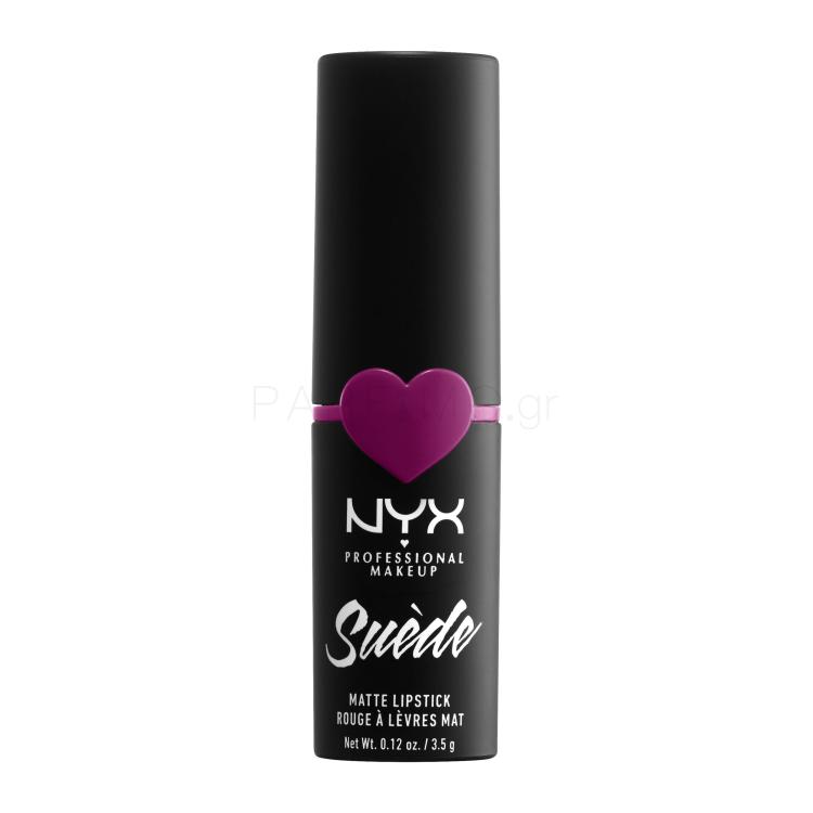 NYX Professional Makeup Suède Matte Lipstick Κραγιόν για γυναίκες 3,5 gr Απόχρωση 32 Copenhagen