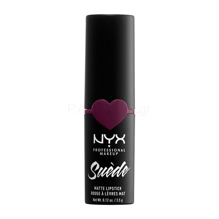 NYX Professional Makeup Suède Matte Lipstick Κραγιόν για γυναίκες 3,5 gr Απόχρωση 10 Girl, Bye