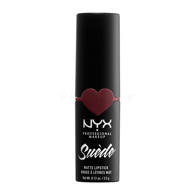 NYX Professional Makeup Suède Matte Lipstick Κραγιόν για γυναίκες 3,5 gr Απόχρωση 06 Lolita