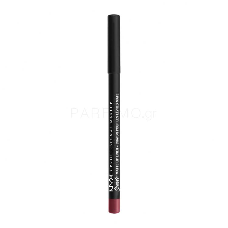 NYX Professional Makeup Suède Matte Lip Liner Μολύβι για τα χείλη για γυναίκες 1 gr Απόχρωση Cherry Skies