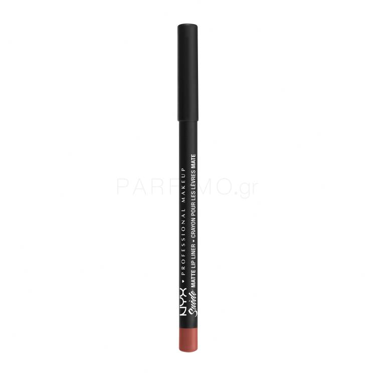 NYX Professional Makeup Suède Matte Lip Liner Μολύβι για τα χείλη για γυναίκες 1 gr Απόχρωση Free Spirit