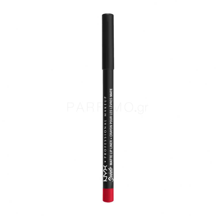 NYX Professional Makeup Suède Matte Lip Liner Μολύβι για τα χείλη για γυναίκες 1 gr Απόχρωση Spicy