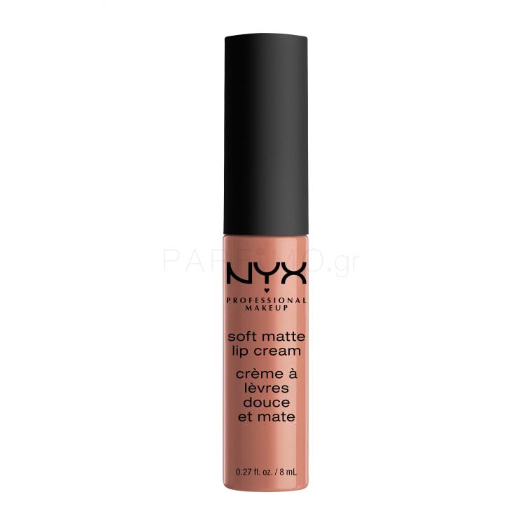 NYX Professional Makeup Soft Matte Lip Cream Κραγιόν για γυναίκες 8 ml Απόχρωση 09 Abu Dhabi