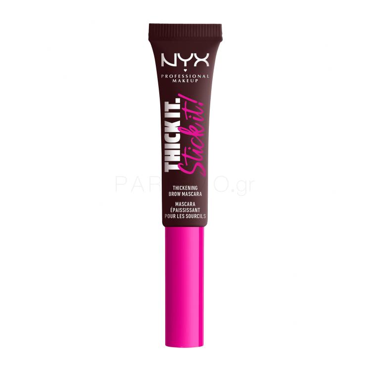 NYX Professional Makeup Thick It Stick It! Μάσκαρα φρυδιών για γυναίκες 7 ml Απόχρωση 07 Espresso