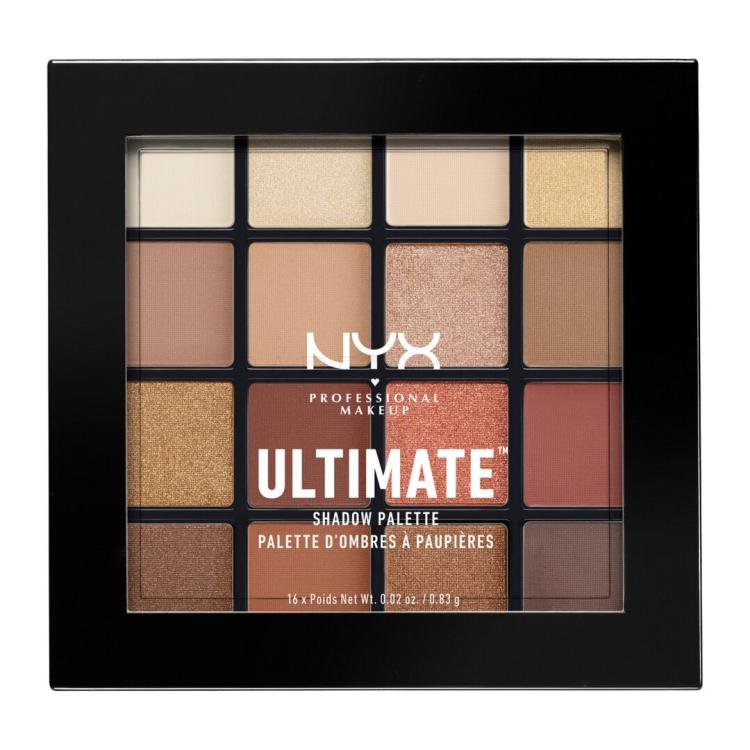 NYX Professional Makeup Ultimate Σκιές ματιών για γυναίκες 13,28 gr Απόχρωση 03 Warm Neutrals