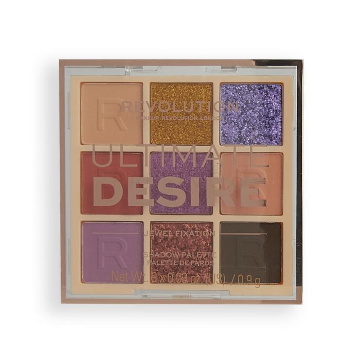 Makeup Revolution London Ultimate Desire Σκιές ματιών για γυναίκες 8,1 gr Απόχρωση Jewel Fixation