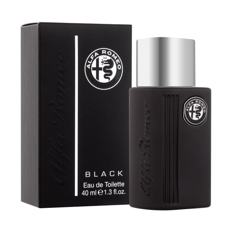 Alfa Romeo Black Eau de Toilette για άνδρες 40 ml