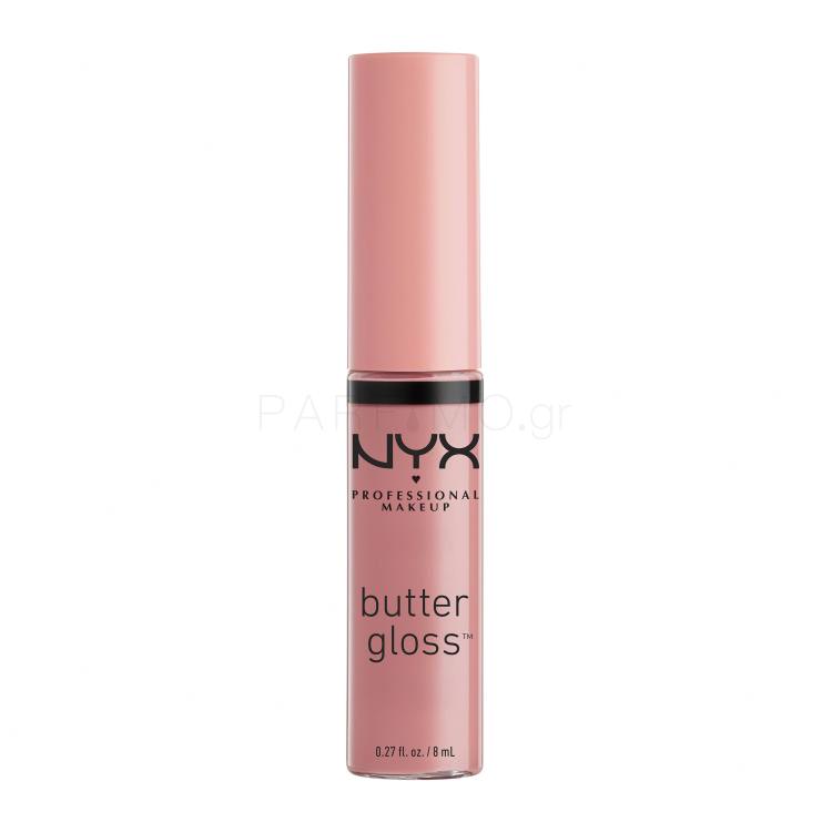 NYX Professional Makeup Butter Gloss Lip Gloss για γυναίκες 8 ml Απόχρωση 05 Creme Brulee