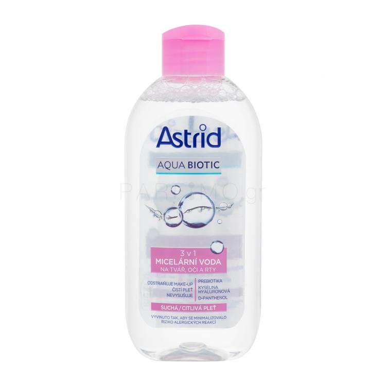 Astrid Aqua Biotic 3in1 Micellar Water Μικυλλιακό νερό για γυναίκες 200 ml