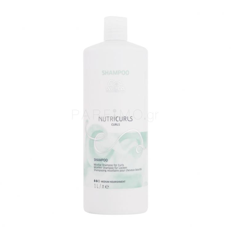 Wella Professionals NutriCurls Curls Micellar Shampoo Σαμπουάν για γυναίκες 1000 ml