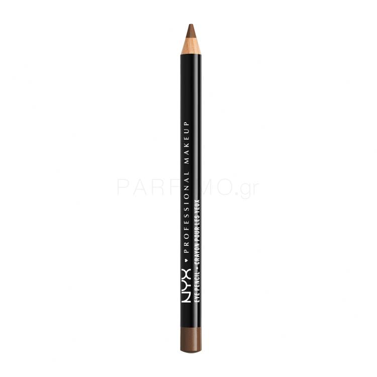 NYX Professional Makeup Slim Eye Pencil Μολύβι για τα μάτια για γυναίκες 1 gr Απόχρωση 914 Medium Brown