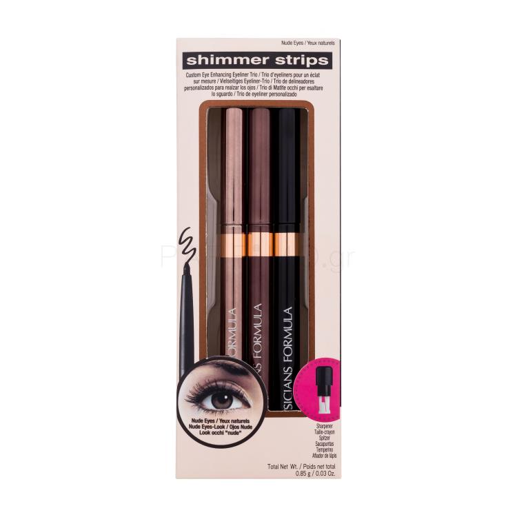 Physicians Formula Shimmer Strips Eyeliner Trio Σετ δώρου Μολύβι ματιών 3 x 0,85 g