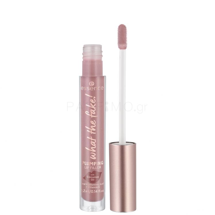 Essence What The Fake! Plumping Lip Filler Lip Gloss για γυναίκες 4,2 ml Απόχρωση 02 Oh My Nude!