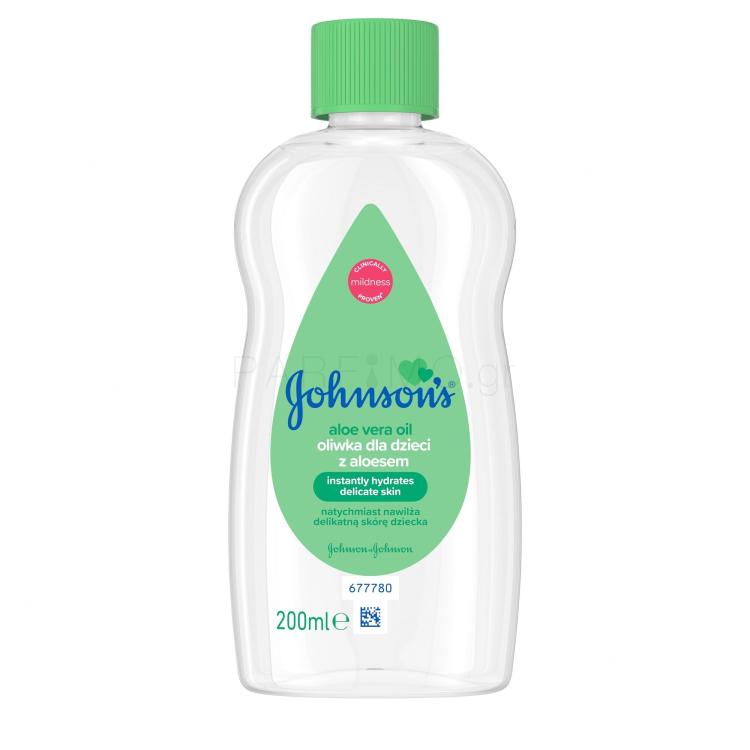 Johnson´s Baby Oil Aloe Vera Λάδι σώματος για παιδιά 200 ml