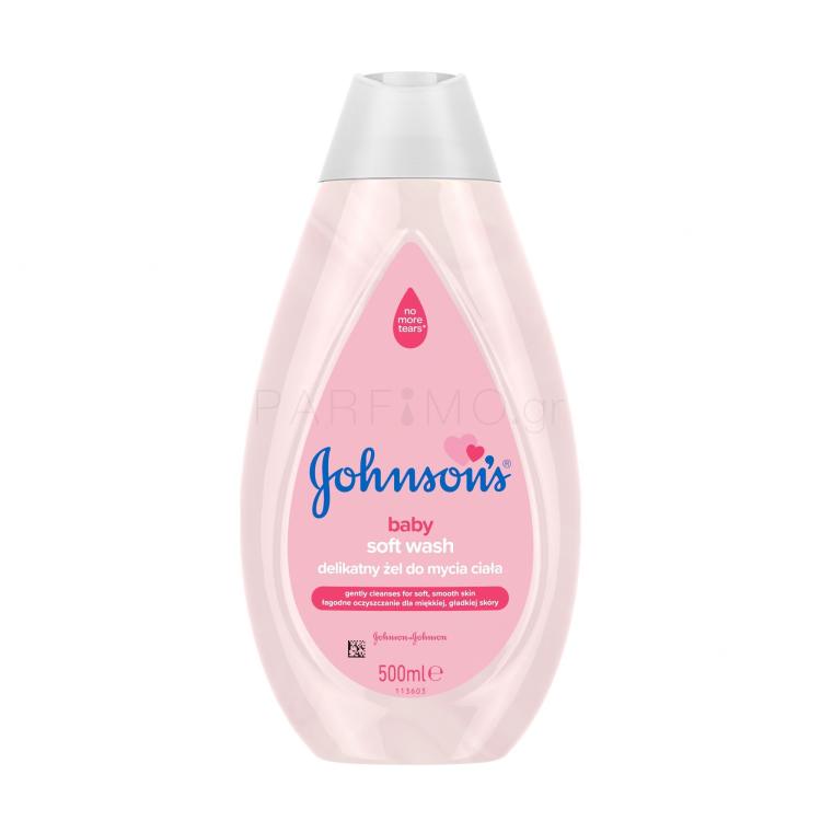 Johnson´s Baby Soft Wash Αφρόλουτρο για παιδιά 500 ml