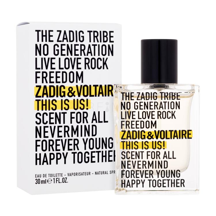 Zadig &amp; Voltaire This Is Us! Eau de Toilette 30 ml