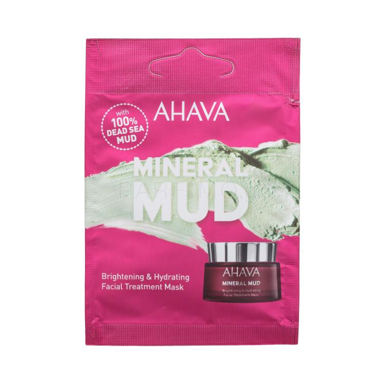 AHAVA Mineral Mud Brightening &amp; Hydrating Μάσκα προσώπου για γυναίκες 6 ml