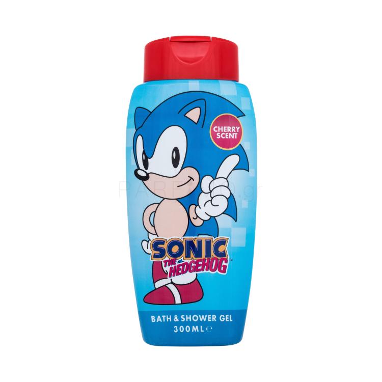 Sonic The Hedgehog Bath &amp; Shower Gel Αφρόλουτρο για παιδιά 300 ml