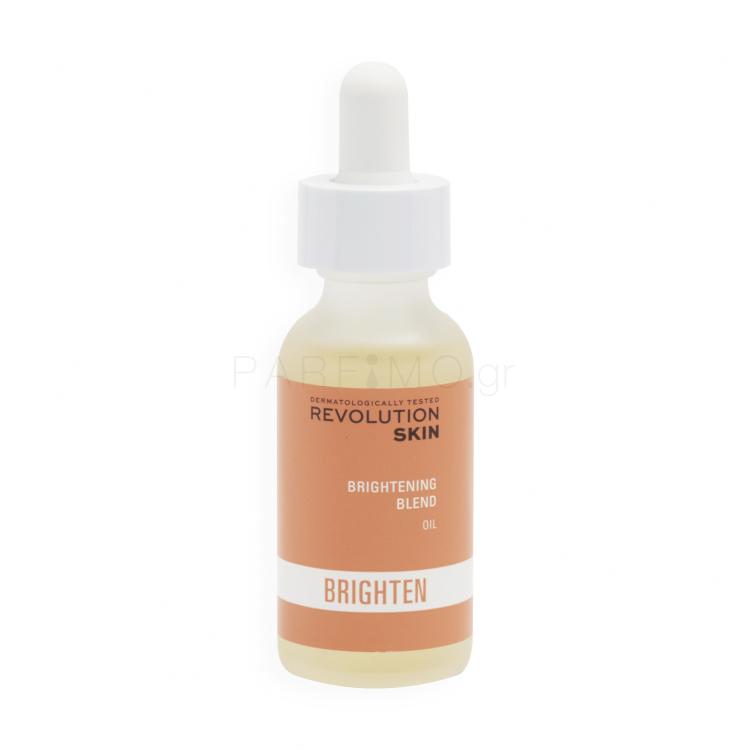 Revolution Skincare Brighten Brightening Blend Oil Λάδι προσώπου για γυναίκες 30 ml